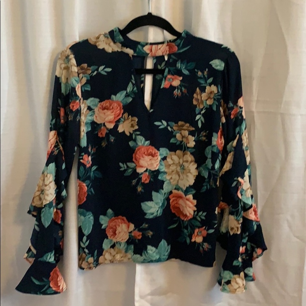 Flowery top